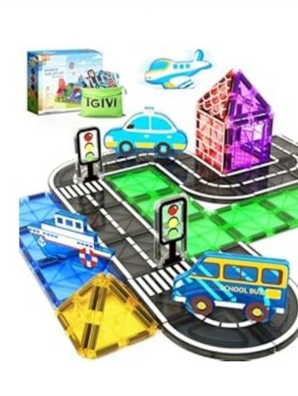 3 sets of magnetic tiles - Picture 6 of 7